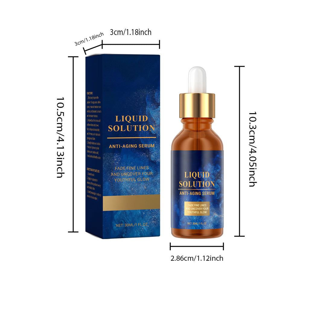 Anti Aging Serum Reduce Wrinkles Fade Fine Lines Whitening Firming Lighten Spots Repairing Nourishing Hydrating Facial Essence