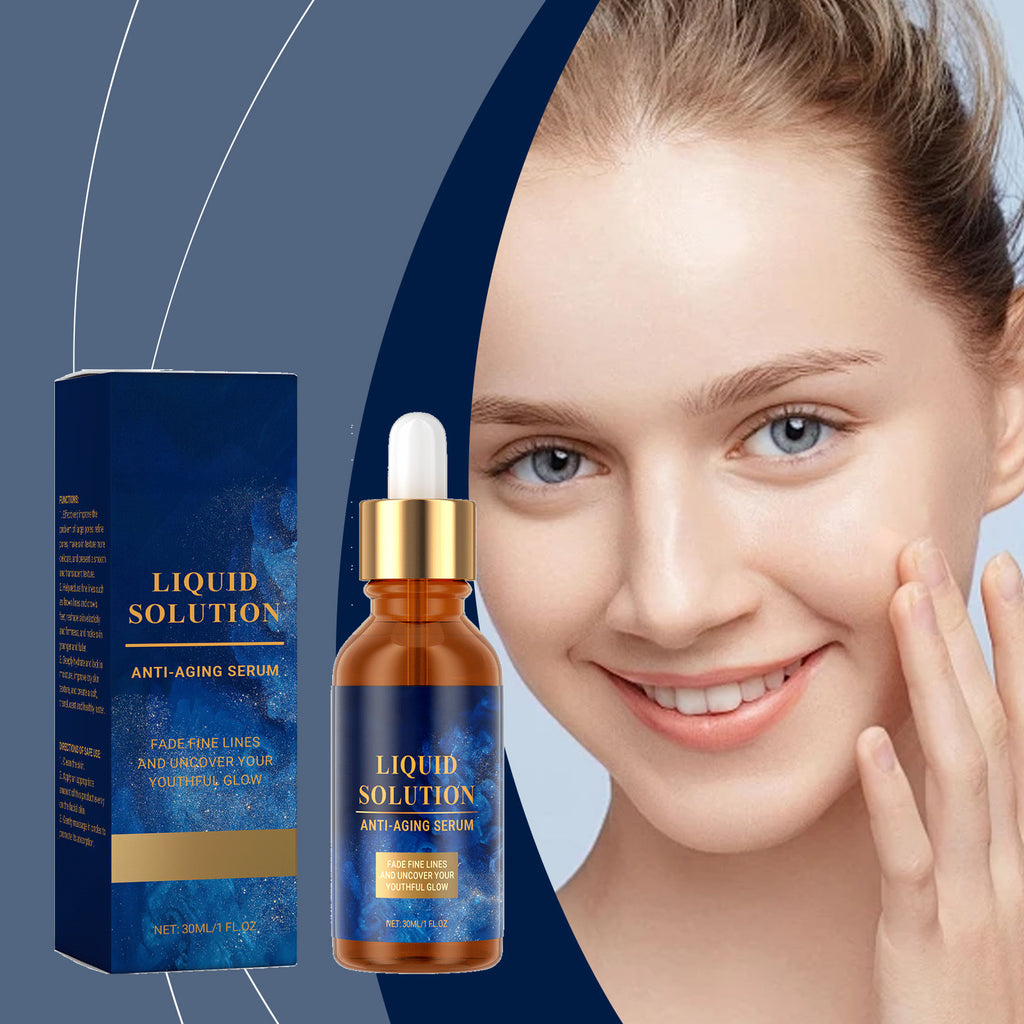Anti Aging Serum Reduce Wrinkles Fade Fine Lines Whitening Firming Lighten Spots Repairing Nourishing Hydrating Facial Essence