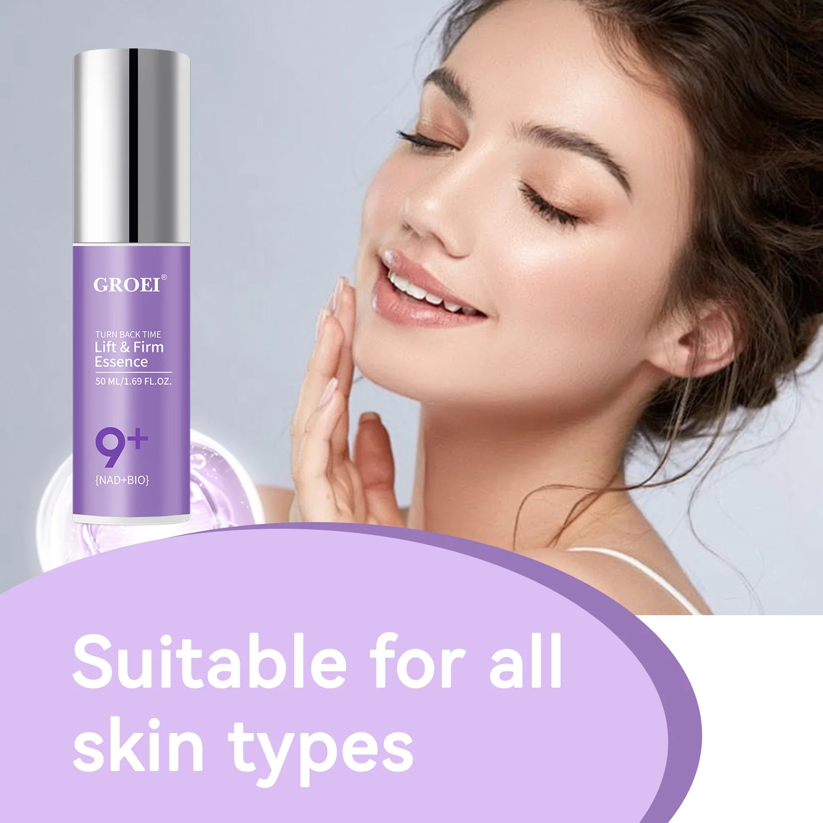 50ML Anti-Aging Serum Lift & Firm Pore Shrinking Moisturizing Face Serum Antioxidant Accelerates Skin Repair Increase Elasticity