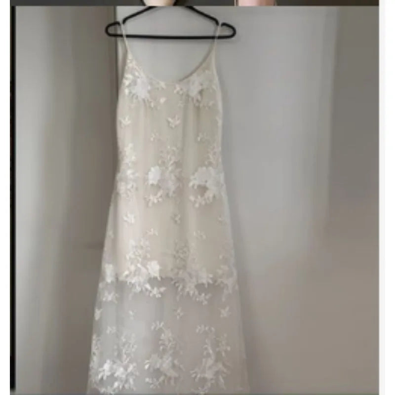 Women's Clothing A Fashionable Bestseller in The Spring of 2026 High-end and Stylish Commuter Suit Jacket with Lace Halter Dress