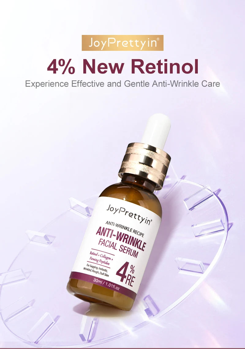 Retinol Face Serum Anti Wrinkle Deep Moisturizing Nourish Essence Fade Fine Line Firming Anti Aging Facial Serum Skin Care
